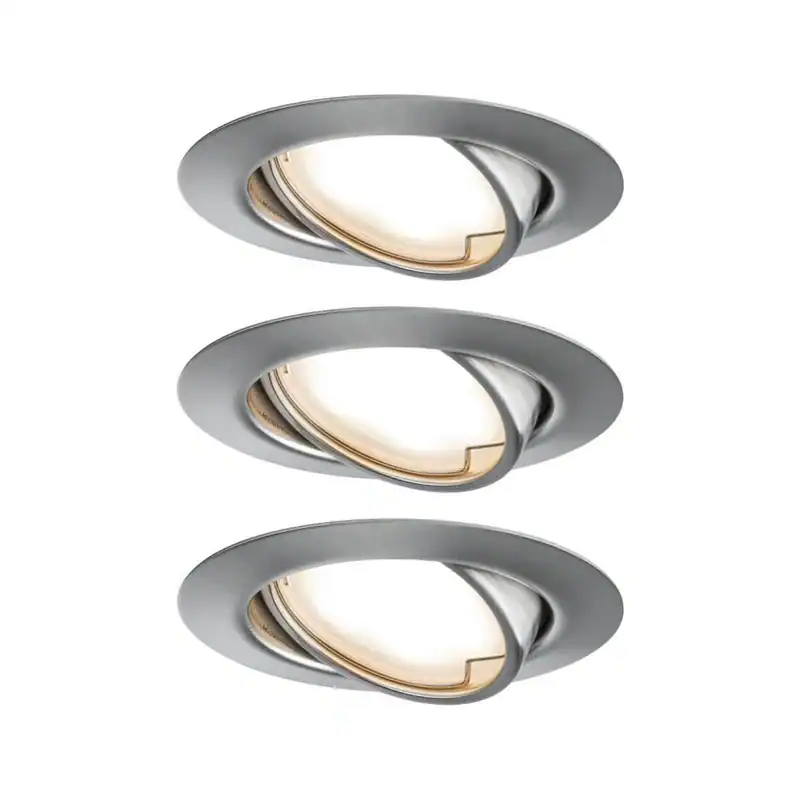 Paulmann Base Coin rund 5W schwenkbar 230V Warmweiß LED Einbaustrahler