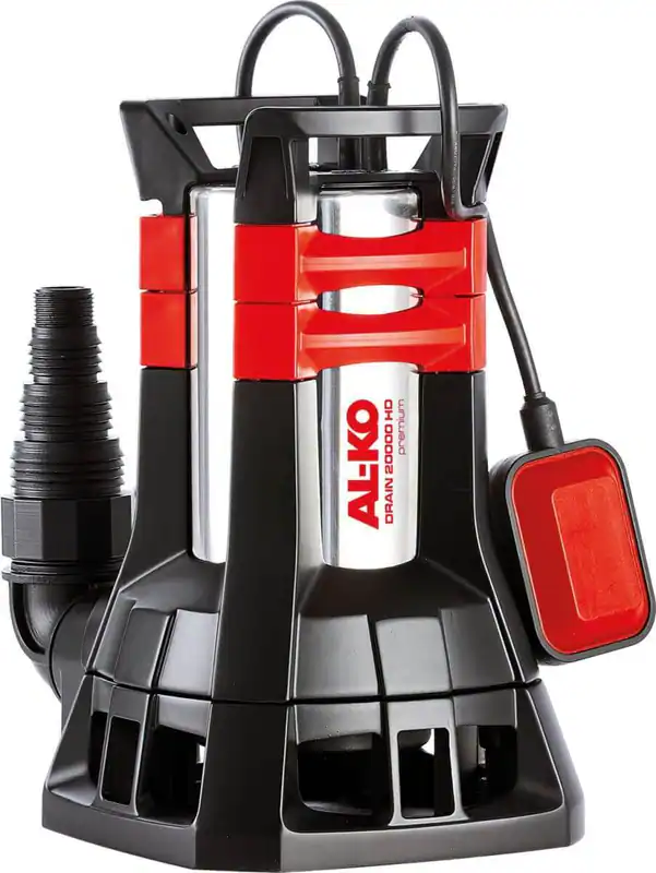 AL-KO Schmutzwasserpumpe Tauchpumpe 1300 W bis 20000 L pro Stunde Abwasserpumpe