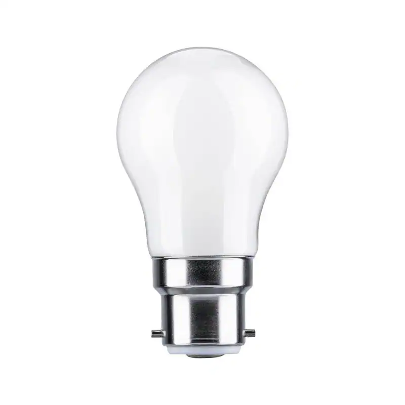Paulmann LED Tropfen, B22d, 4,7 W = 40 W, 470 lm, 2700 K Warmweiß, Ø 45 mm, Opal