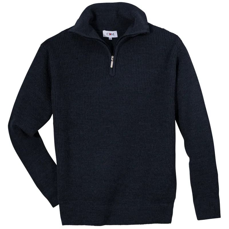 CDM XXL Stricktroyer marine Gr. 58-70 wärmend pflegeleicht bequem 30% Wollanteil