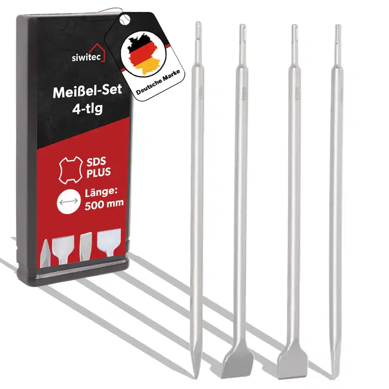 SDS-plus Meißel Set oder einzel Flachmeißel Spitzmeißel Breitmeißel Flügelmeißel