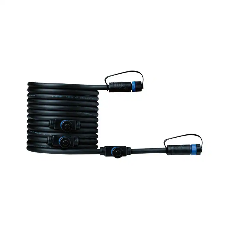 Paulmann Plug & Shine Kabel, 5 m, 24 V, IP68, 1in-4out, Connector