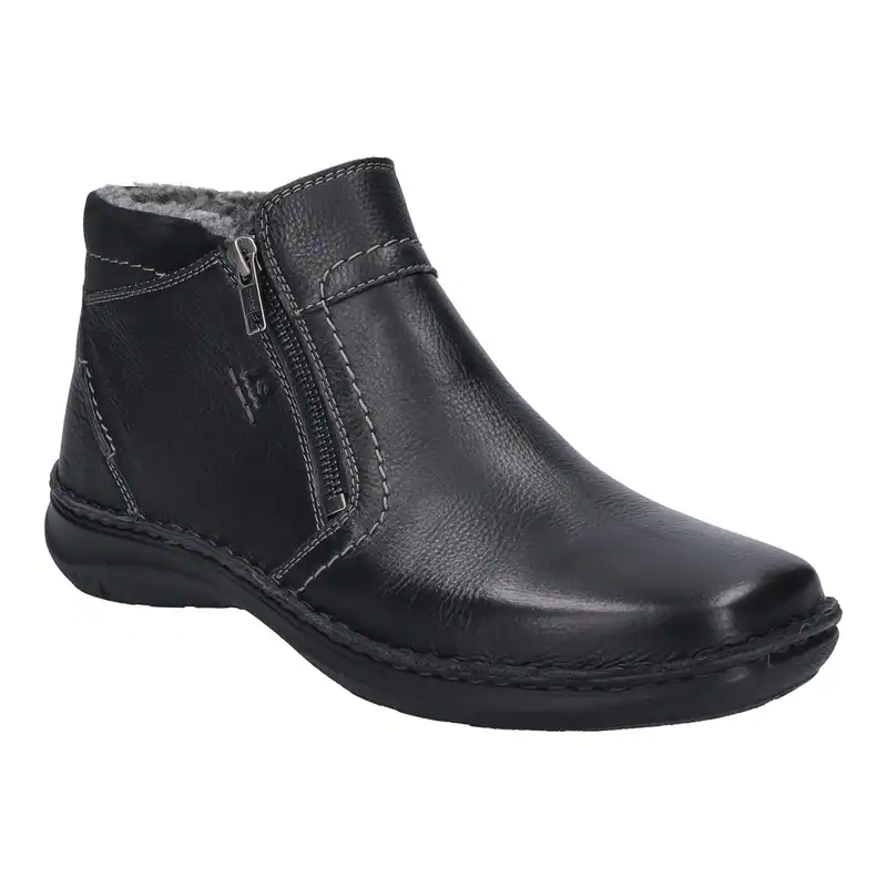 Josef Seibel XXL Leder-Boots New Anvers 04 schwarz