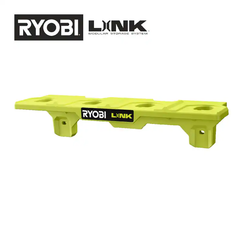 Ryobi LINK Akkuhalter Regal für 4 ONE+ 18V Akkus Wandhalterung Werkstatt Lager