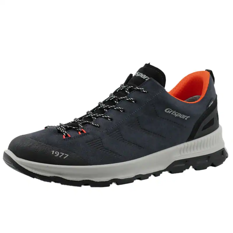 Grisport Halbschuh blau/schwarz