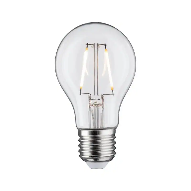 Paulmann LED Filament Birne, Ø 60 mm, 3W = 25W, E27, 250 lm, klar, 2700K