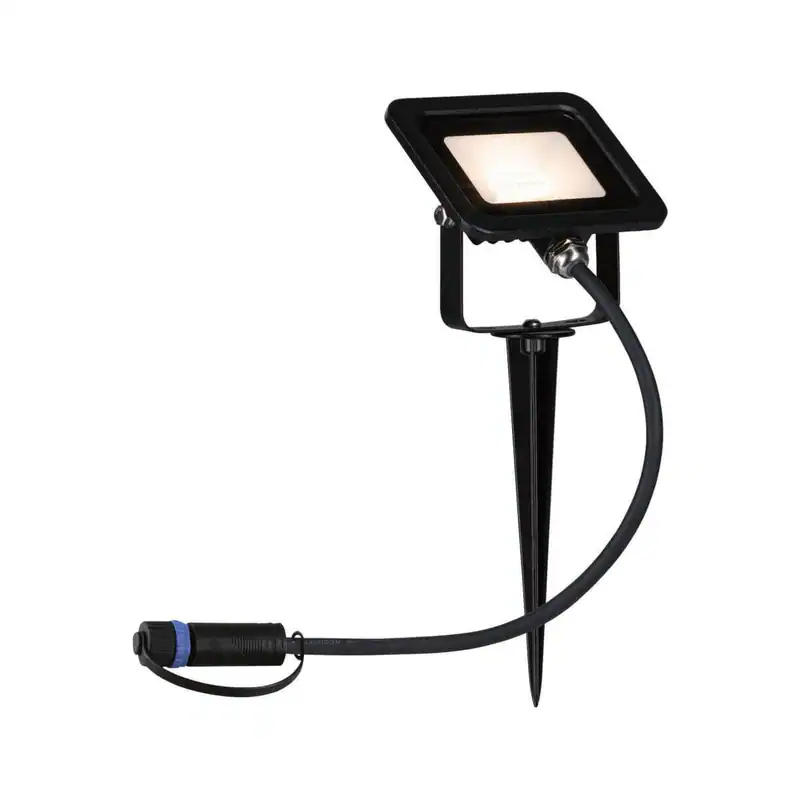 Paulmann Plug & Shine Erdspieß Flood IP65 6,8W 24V Warmweiß (3000K) LED Strahler