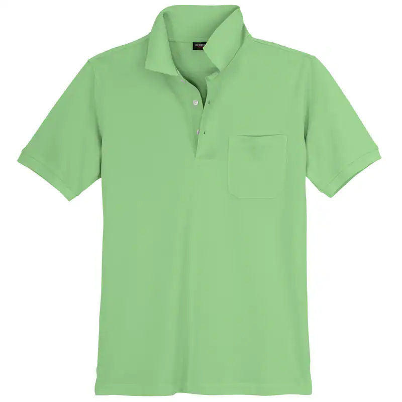 Redfield Übergrößen Poloshirt hellgrün