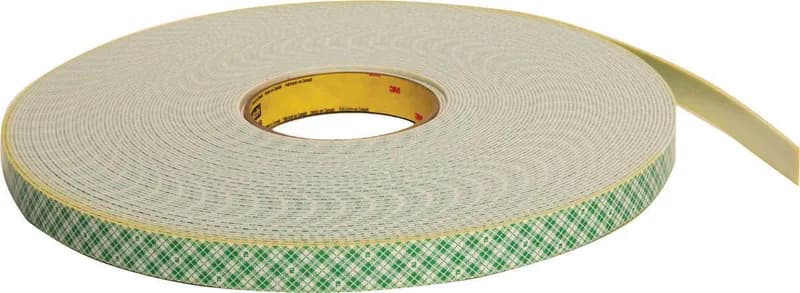 3M Doppelklebeband 4026, Acrylat Weiß, 19 mm, 10 m, Doppelseitiges Klebeband