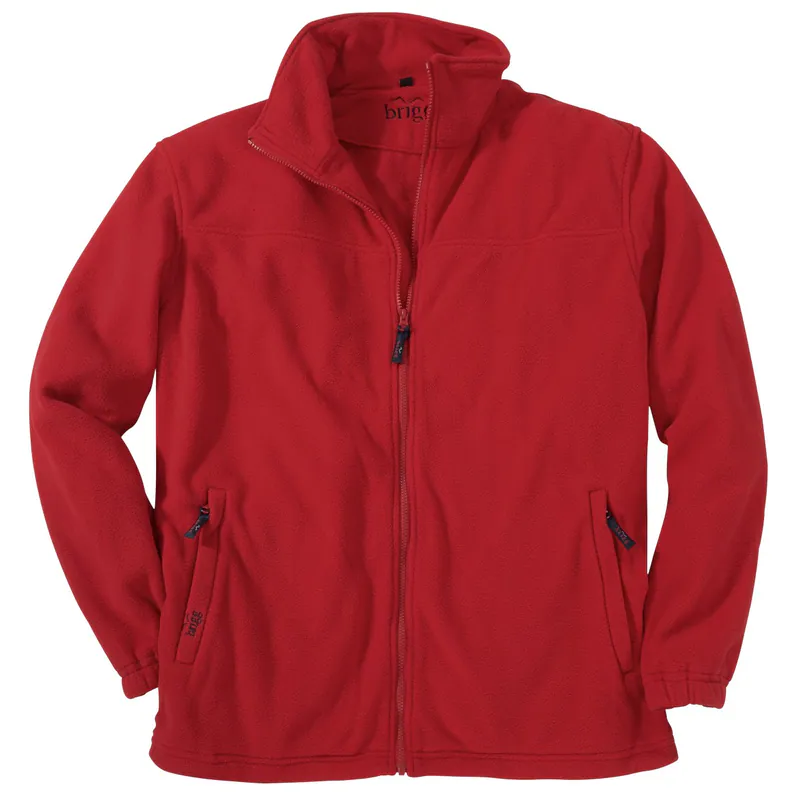 Brigg Fleecejacke ohne Futter rot 2XL 3XL 4XL 5XL 6XL 7XL 8XL 9XL 10XL 12XL 14XL
