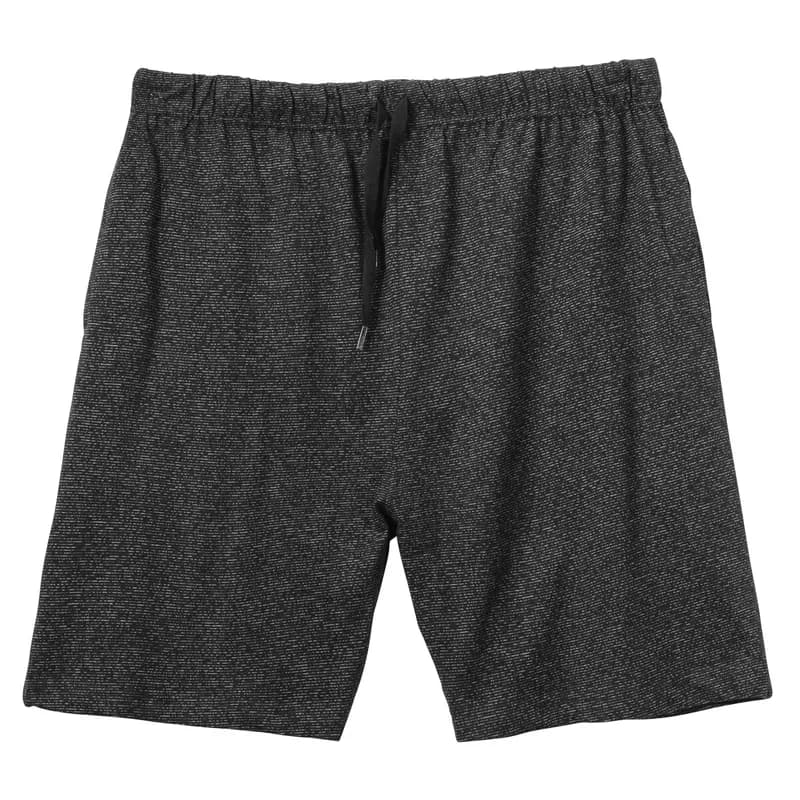 Adamo kurze Jogginghose schwarz melange OEKO-TEX® 100 große Größen 2XL-12XL NEU