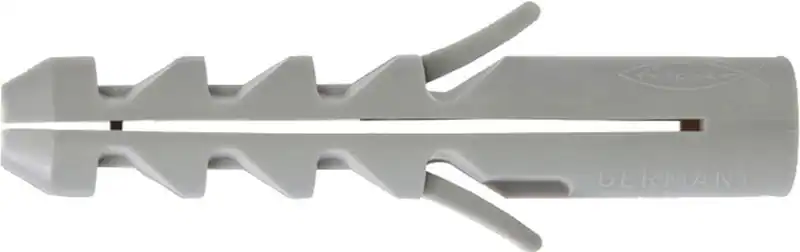 Fischer Spreizdübel S, für Beton & Vollstein, Kunststoff, 2-fach-Spreizung