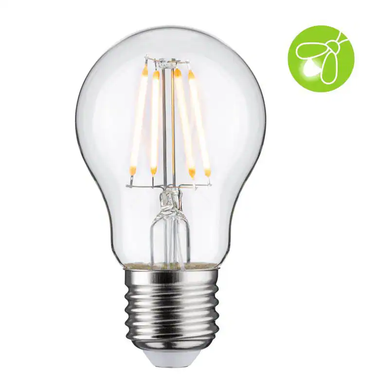 Paulmann Filament LED Birne, E27, 4,3 W, 420 lm, 2200 K, insektenfreundlich