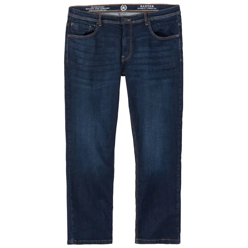 Lerros Stretch-Jeans Übergrößen dark blue Baxter