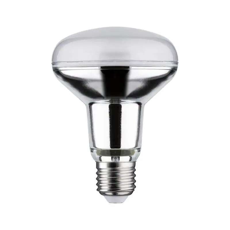 Paulmann Standard 230V, LED Reflektor, Silber, E27, Vollglas, Reflektorlampe 10W