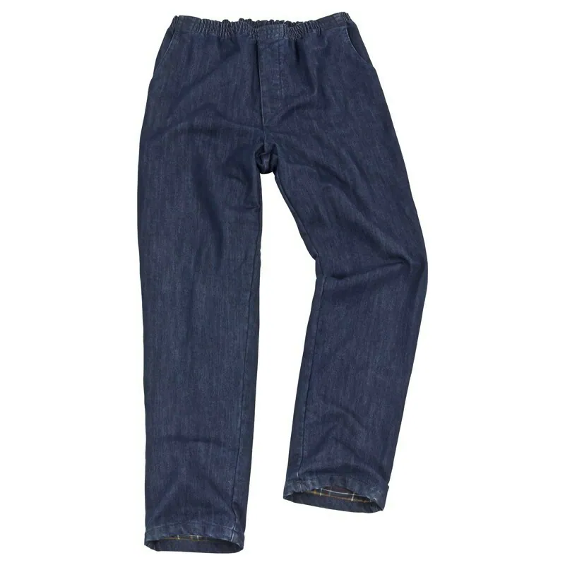 Luigi Morini XXL Thermo-Schlupfhose blau Bauchgrößen untersetzt Normalgrößen NEU