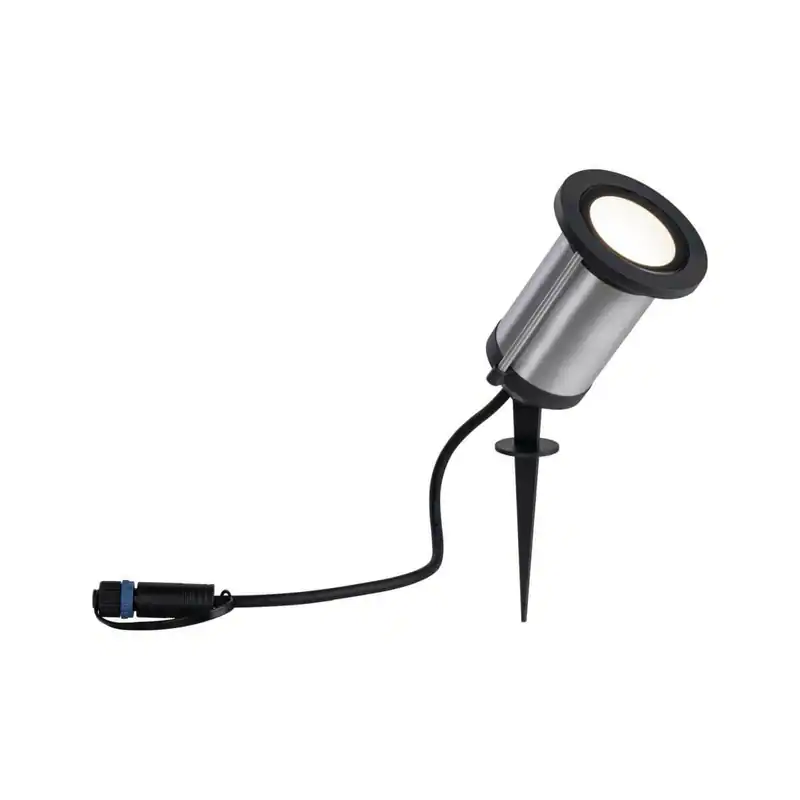 Paulmann Plug & Shine Erdspieß Classic, IP65, 6W, 32°, 24V, Anthrazit, 3000K