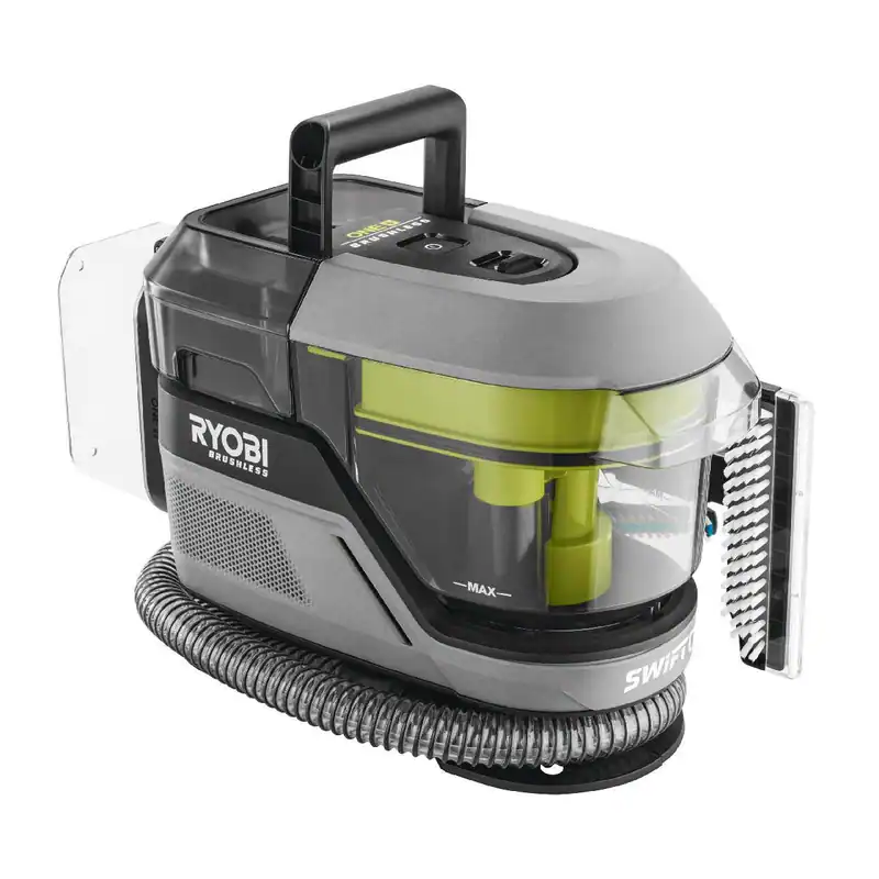 Ryobi Brushless Akku-Textilreiniger Pro 18V ONE+ 820 l|min Luftstrom, ohne Akku