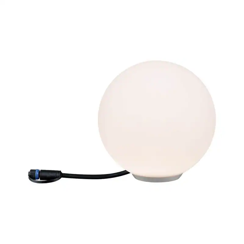 Paulmann Plug & Shine Lichtobjekt Globe, IP67, 24V, Ø 20 cm, Warmweiß (3000 K)