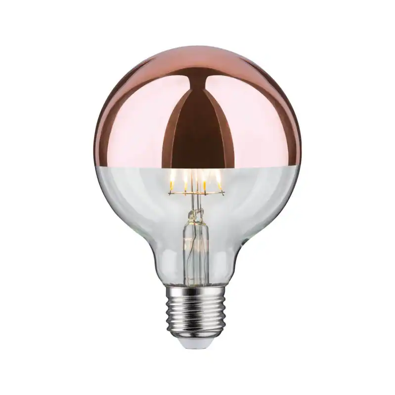 Paulmann LED Globe Kopfspiegel E27, 600lm, 6,5W = 48W, 230V, Warmweiß (2700 K)