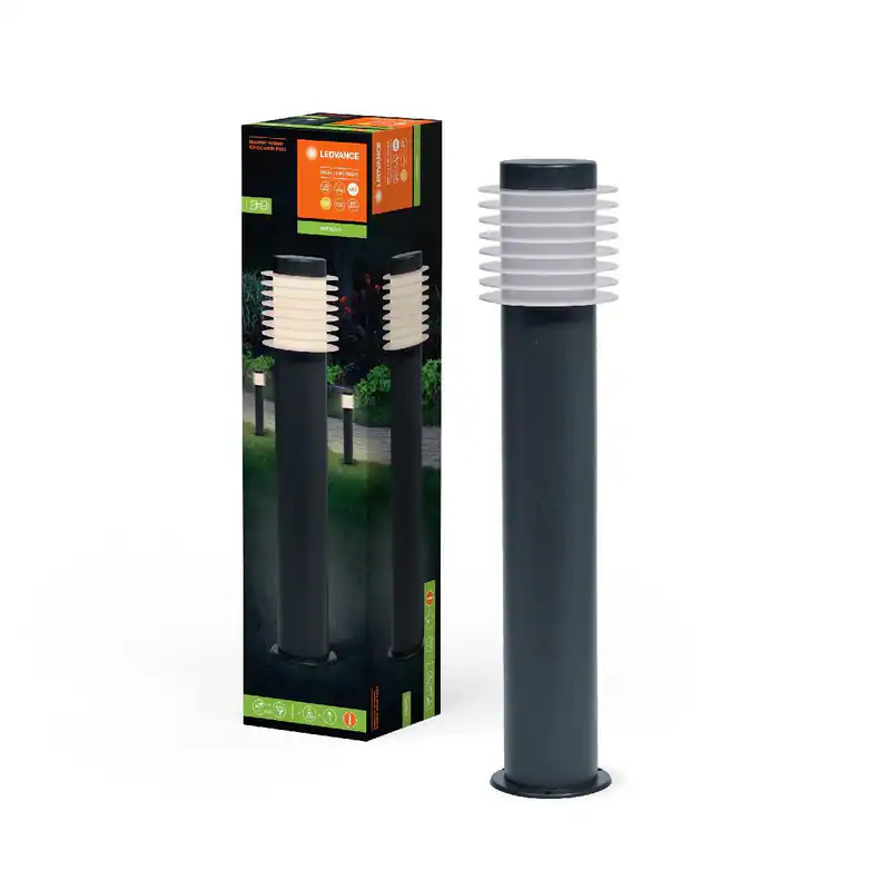 LEDVANCE LED Pollerleuchte Endura Hybrid Rondo wetterfest 12V Wegleuchte Stahl