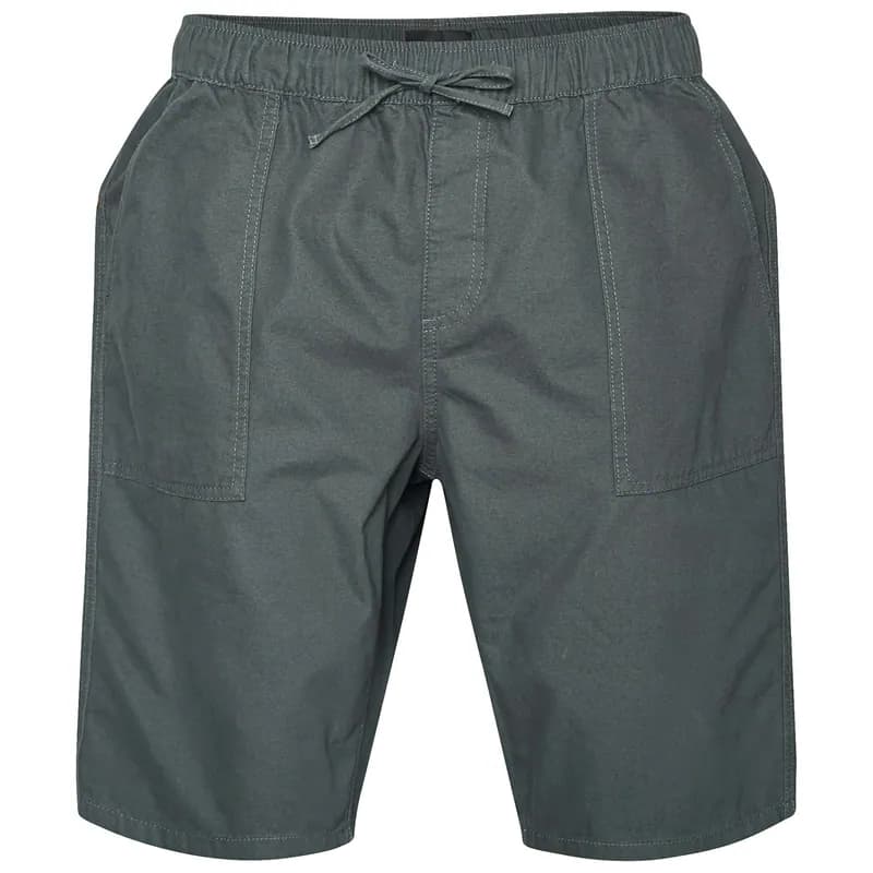 North Latitude Übergrößen Schlupf-Shorts graugrün