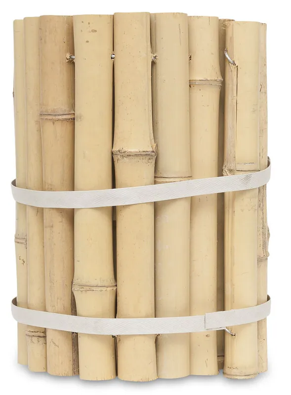 Beeteinfassung Bambus gerollt, 120 x 30 cm, dekorative Abgrenzung