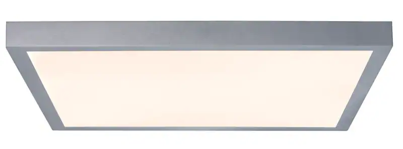 Paulmann Deckenleuchte Lunar LED Panel 600x600 mm Chrom matt, Alu