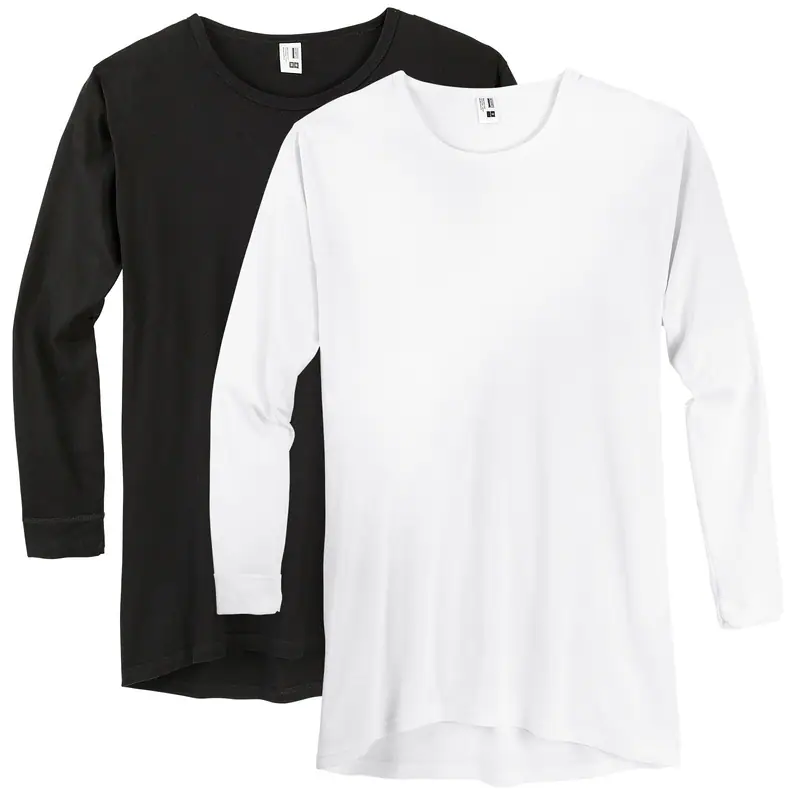 Übergröße Langarm-Unterhemd Feinripp Adamo Fashion 8 9 10 12 14 16 18 20 NEU – neu – Herrenmode – überwiegend weiß – Foto 1…