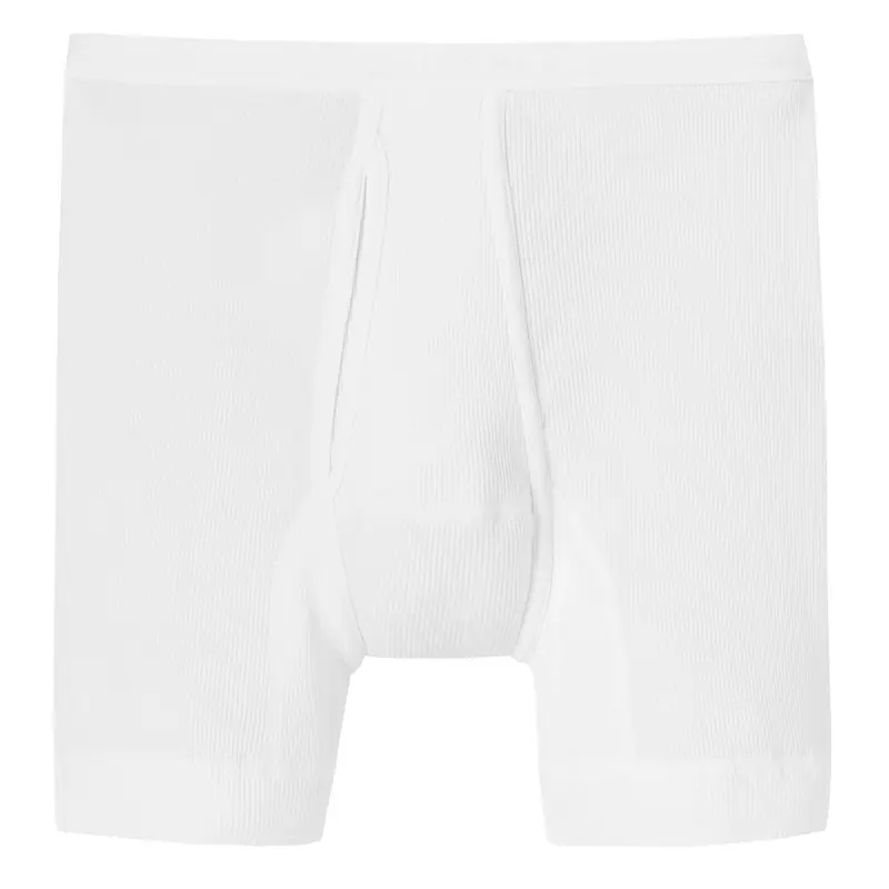Doppelripp Unterhose weiß Schiesser 2XL-6XL, 100% Mako Baumwolle, hochwertig NEU