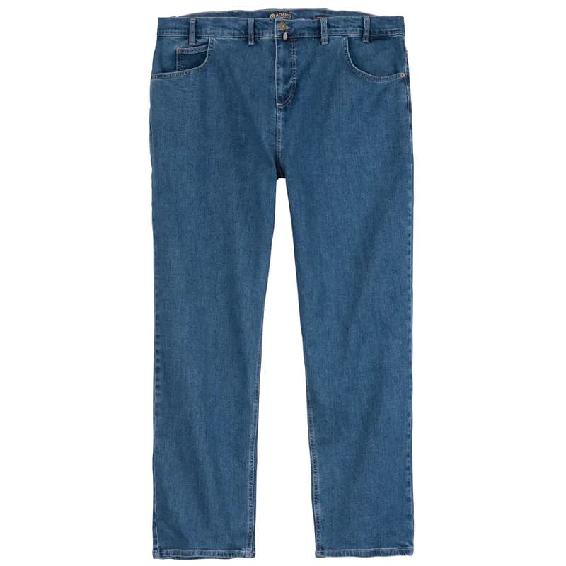 Adamo XXL Stretch-Jeans Bauchgrößen mittelblau Ohio
