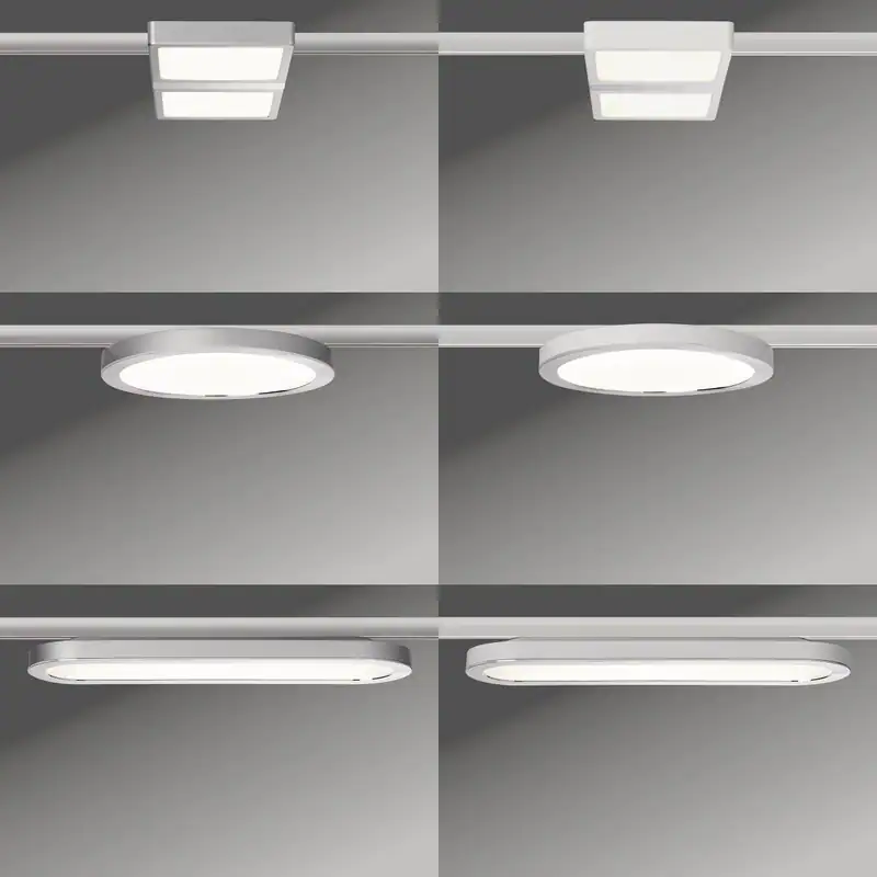 Paulmann URail LED Panel Double / Ring / Loop 7W Chrom matt / Weiß