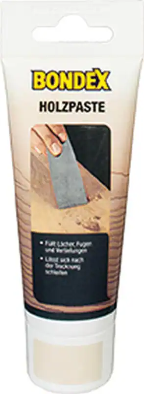 BONDEX Holzpaste 120-150g verschiedene Farben füllt Löcher Fugen & Risse