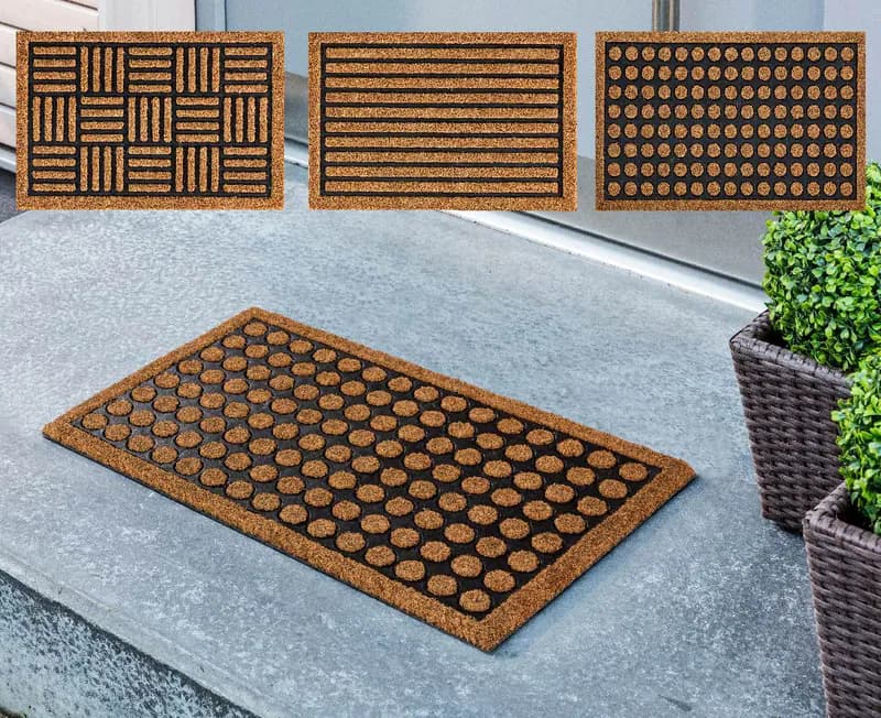 Türmatte Coco Home Outdoor Flur Eingang Fußmatte außen Kokos Matte rutschfest
