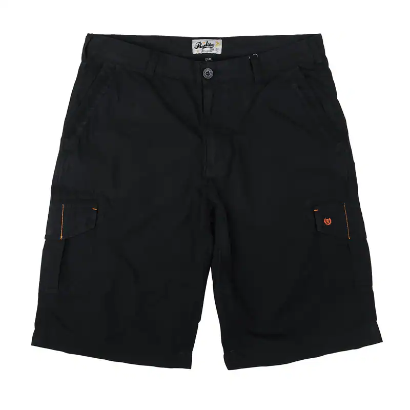 Replika by Allsize Cargo-Shorts XXL schwarz US-Gr. 40"-62" 100% Baumwolle, leger