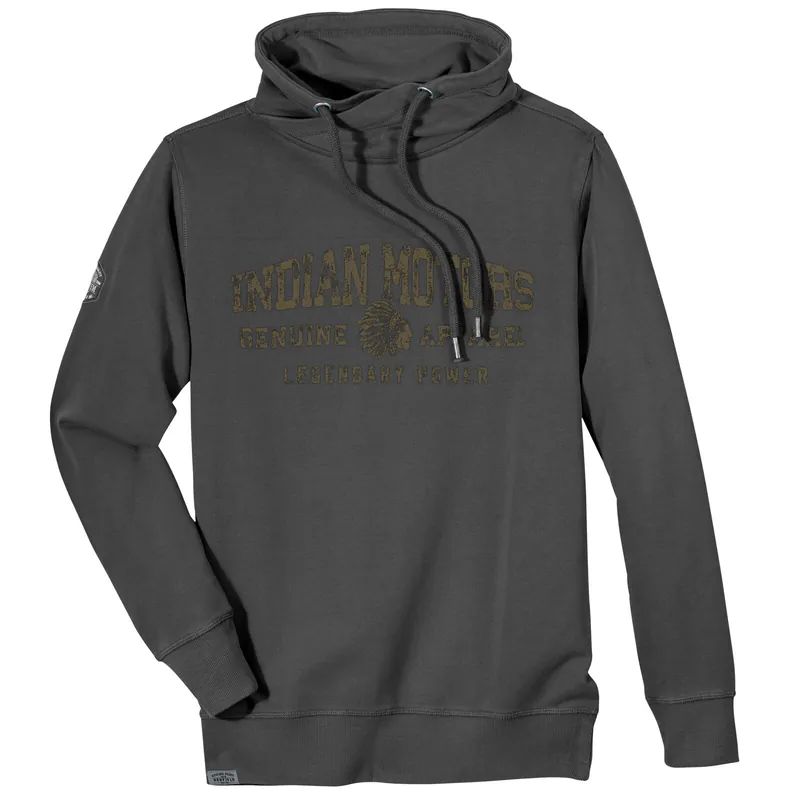 Redfield modisches Used Sweatshirt Übergröße schwarz