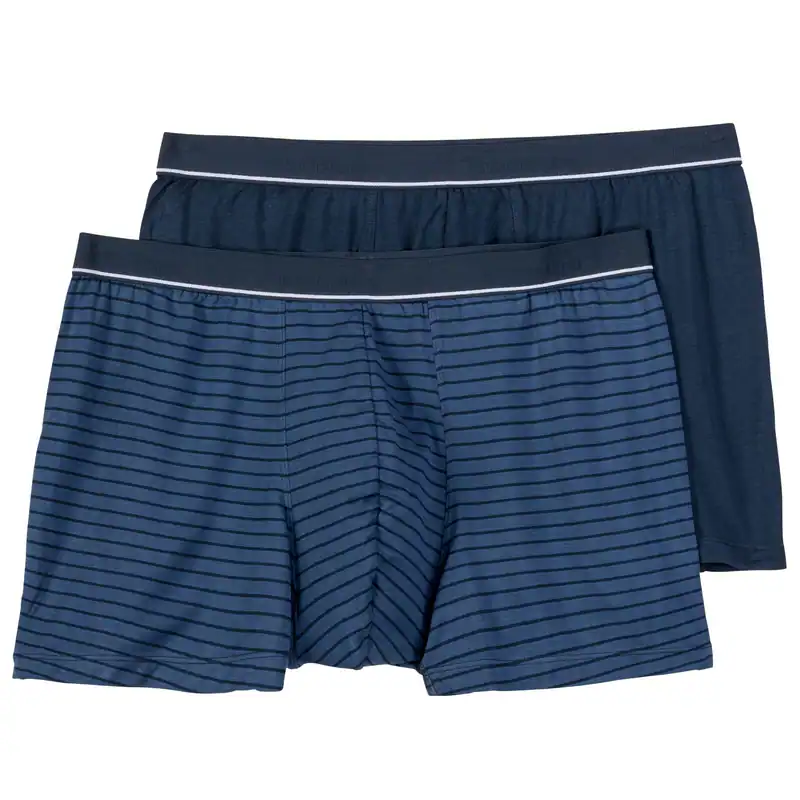 Ceceba Bambus Pants 2er-Pack XXL navy/geringelt