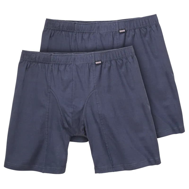 Adamo Doppelpack Pants Jim längeres Bein graublau Gr. 8 9 10 12 14 16 18 20 Neu