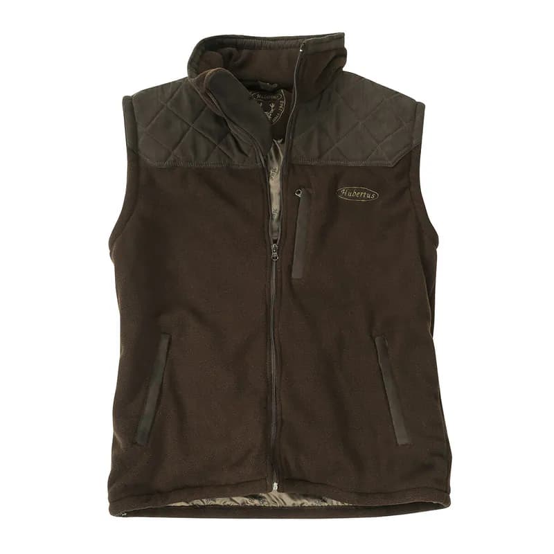 Hubertus Jagd Fleeceweste gefüttert oliv-braun Übergröße 3XL 12XL 14XL NEU