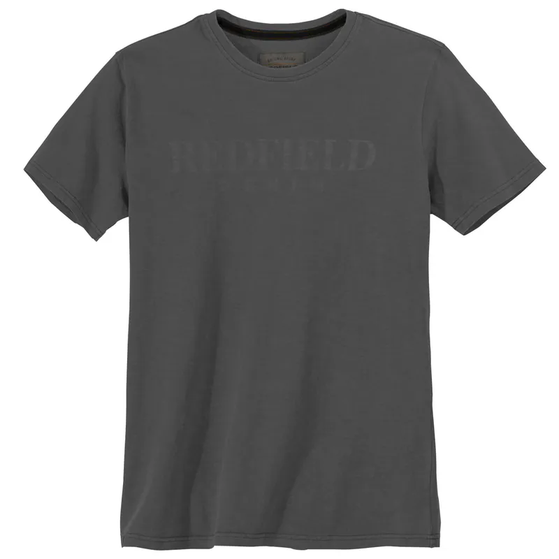 Redfield Vintage Übergrößen T-Shirt grau Print