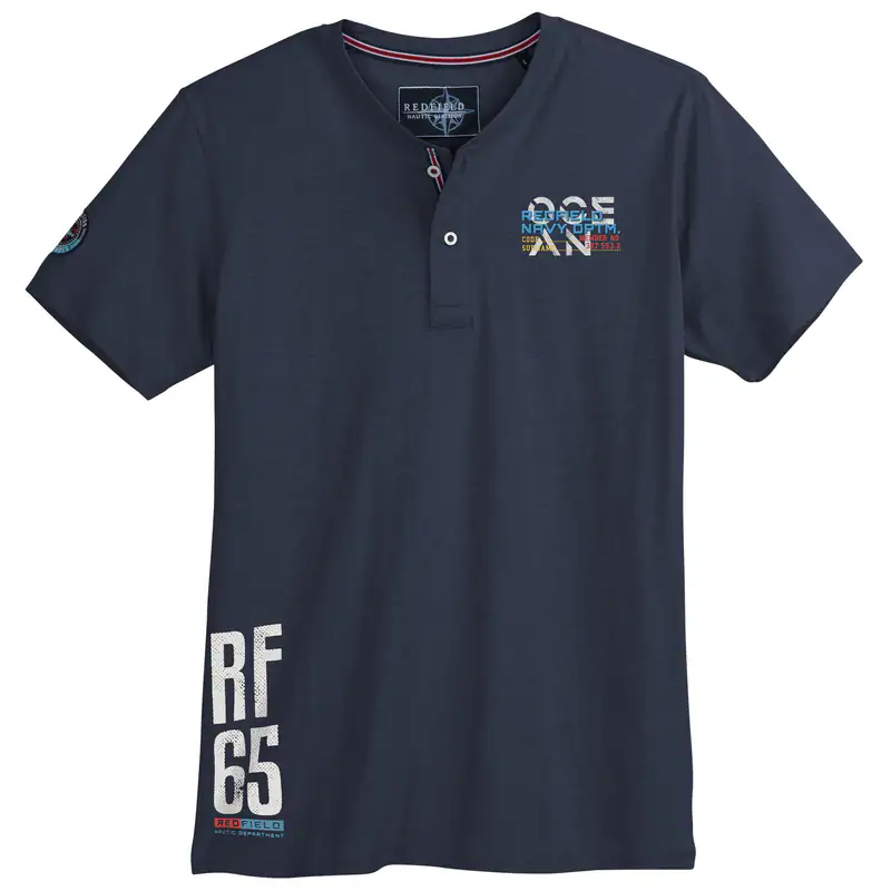 Redfield T-Shirt XXL Serafino maritim navy