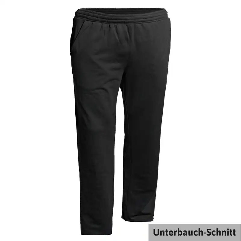 Ahorn Sportswear XXL Sweathose Kurzgröße schwarz