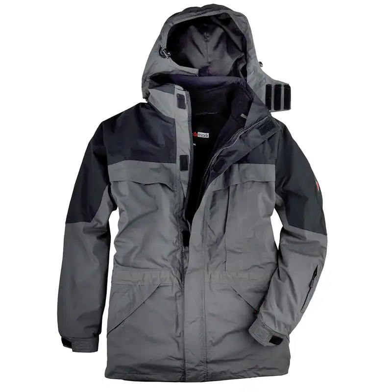 Herren Übergröße anthrazit Funktionsjacke 2XL 3XL 4XL 5XL 6XL 7XL 8XL 10XL NEU