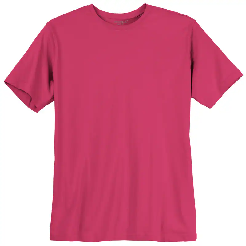 Redfield Basic T-Shirt fuchsia große Größen