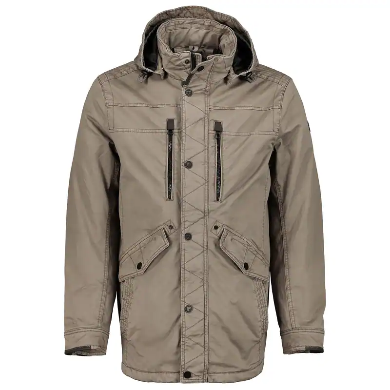 Redpoint Übergrößen Winter-Parka beige Korwin warm
