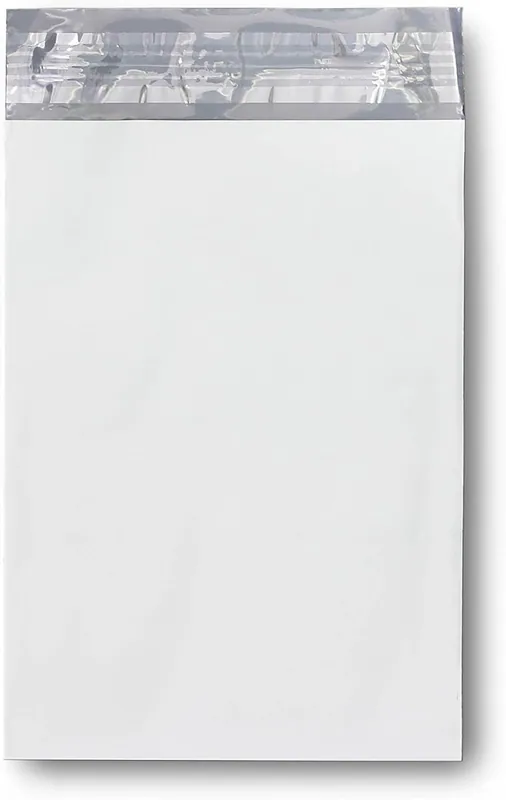 100 Stück sichere Dichtung weiß Poly Versandtaschen Versandtaschen - sicherer