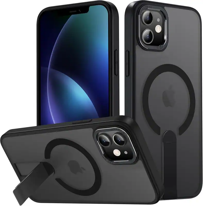 Temdan Magnetisch Kompatibel mit iPhone 11 Handyhülle, Integrierter