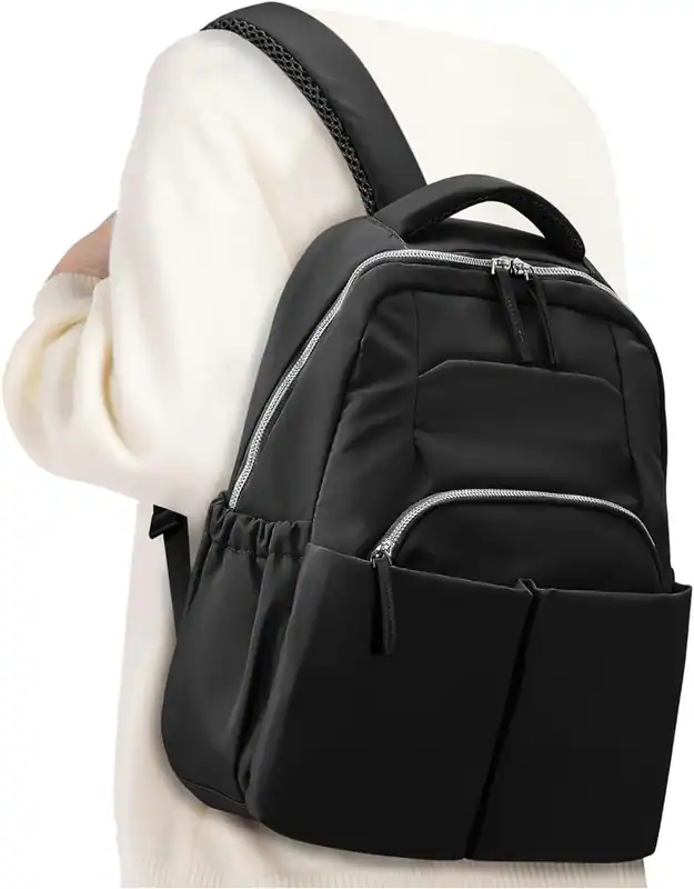 VENATIN Rucksack für Damen, passend für 14 Zoll Laptoptasche, Mode Reise Arbeit