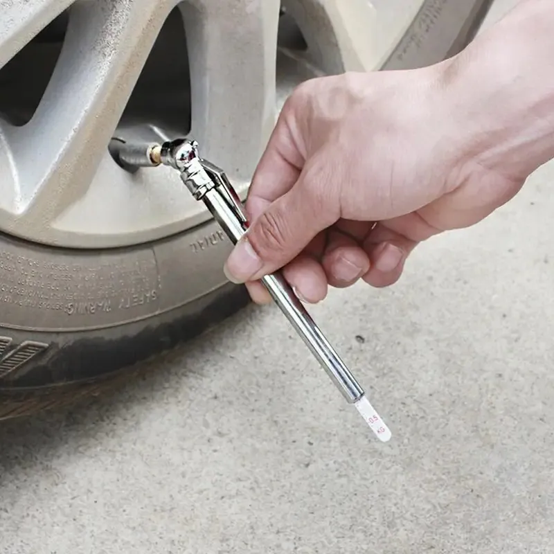 1 Stück, Auto Reifendruckstift Auto Tragbar Reifendruckprüfer Luftdruckprüfer