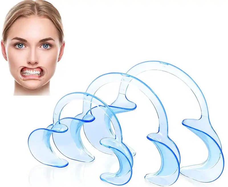 3 x Retraktor De Mejillas Blanqueamiento De Dientes Abridor De Boca Dentista
